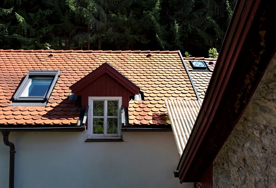 VELUX Homestory Dachfenster Tageslichtspot historisches Haus Steinböck
